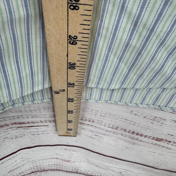 Brooks Brothers Shirt Mens Large Button Down Traditional Fit Striped Casual - Picture 7 of 8